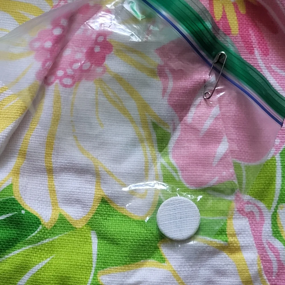 Lilly Pulitzer Pink White Floral Midi Dress - Picture 5 of 8